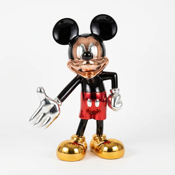Mickey Figure Floor Statue in Fiberglass Resin