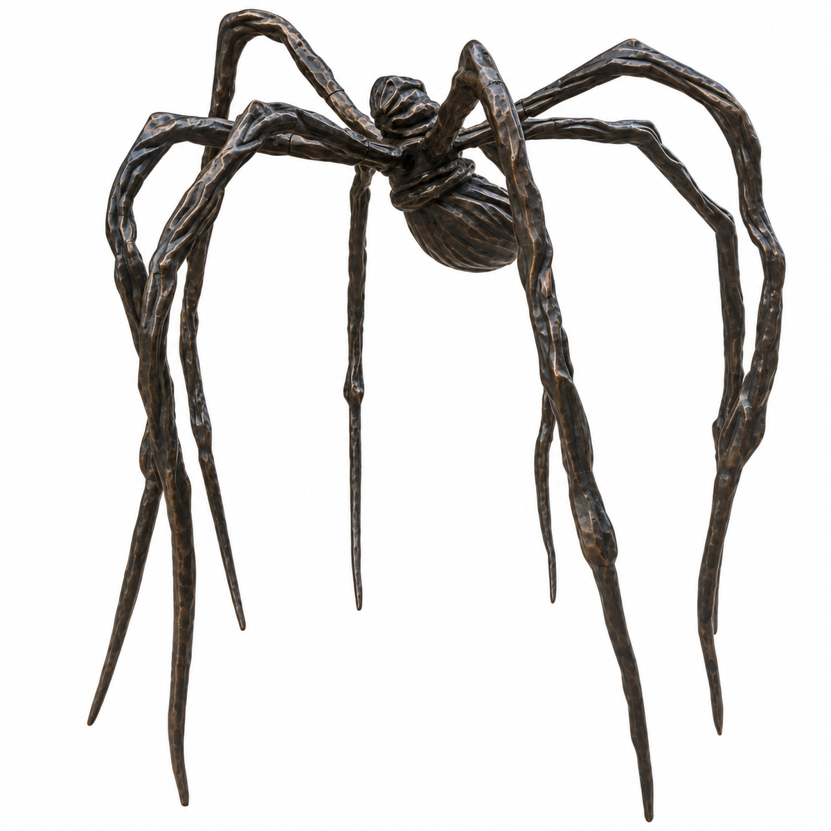 Bronze Spider Floor Sculpture Large Outdoor Wild Animal Sculptures