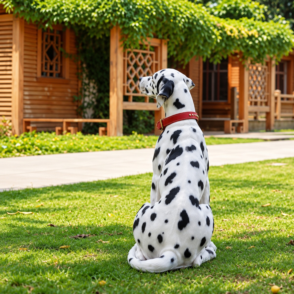 Life Size Dog Animal Resin Sculpture in Fiberglass