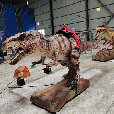Robot Realistic Dinosaurs Animatronic Model Life Size Statue