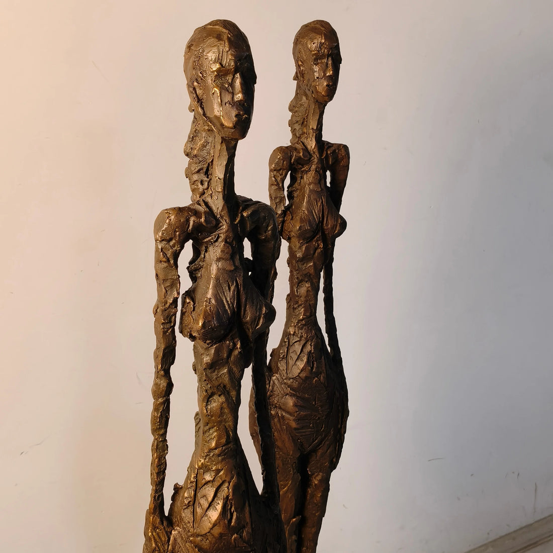 Classic Cast Bronze Giacometti Statue Sculpture Interior Design