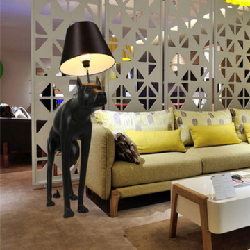 LED Floor Lamp Dog Poop FRP Sculptural Floor Light-Sculptural Floor Lamp-OVERSCALE ART