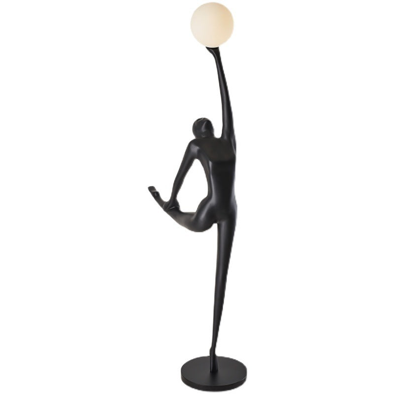 Ballet Girl Floor Lamp Ins Sculptural Light Dimmable