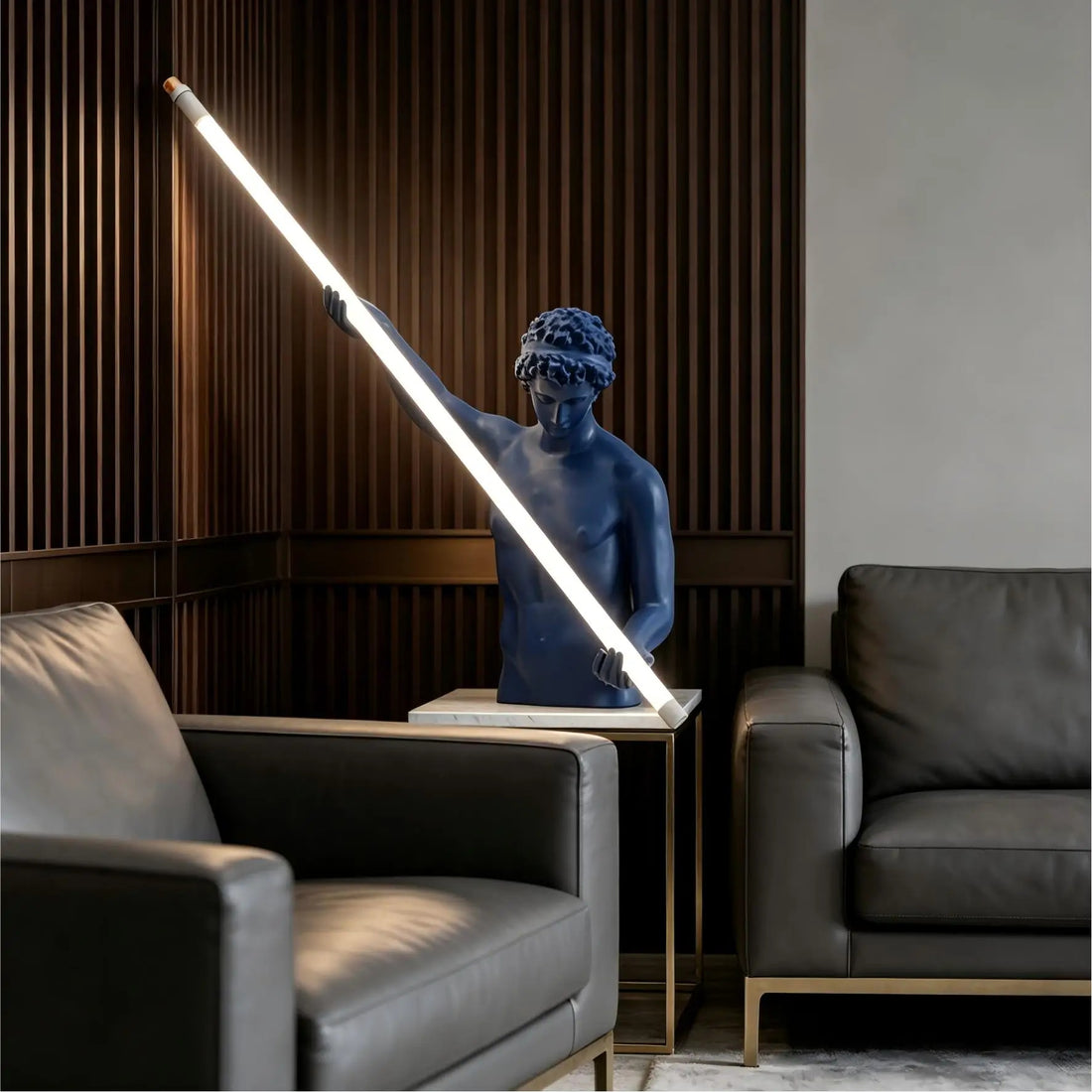 Creative Body Lamp Style Ornament Floor Lamp Sculpture 