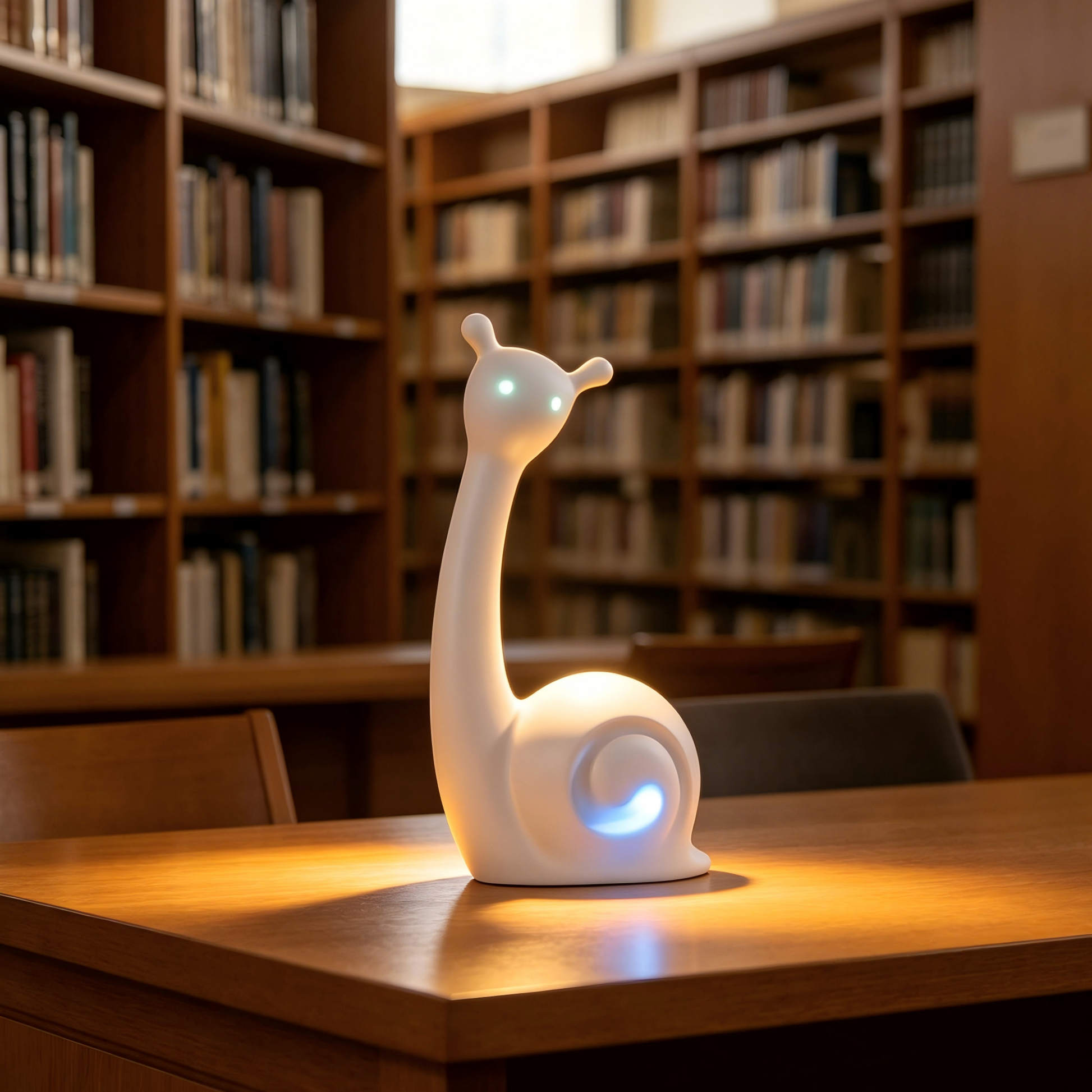 Creative Nordic Snail Sculpture LED Table Lamp Ornament