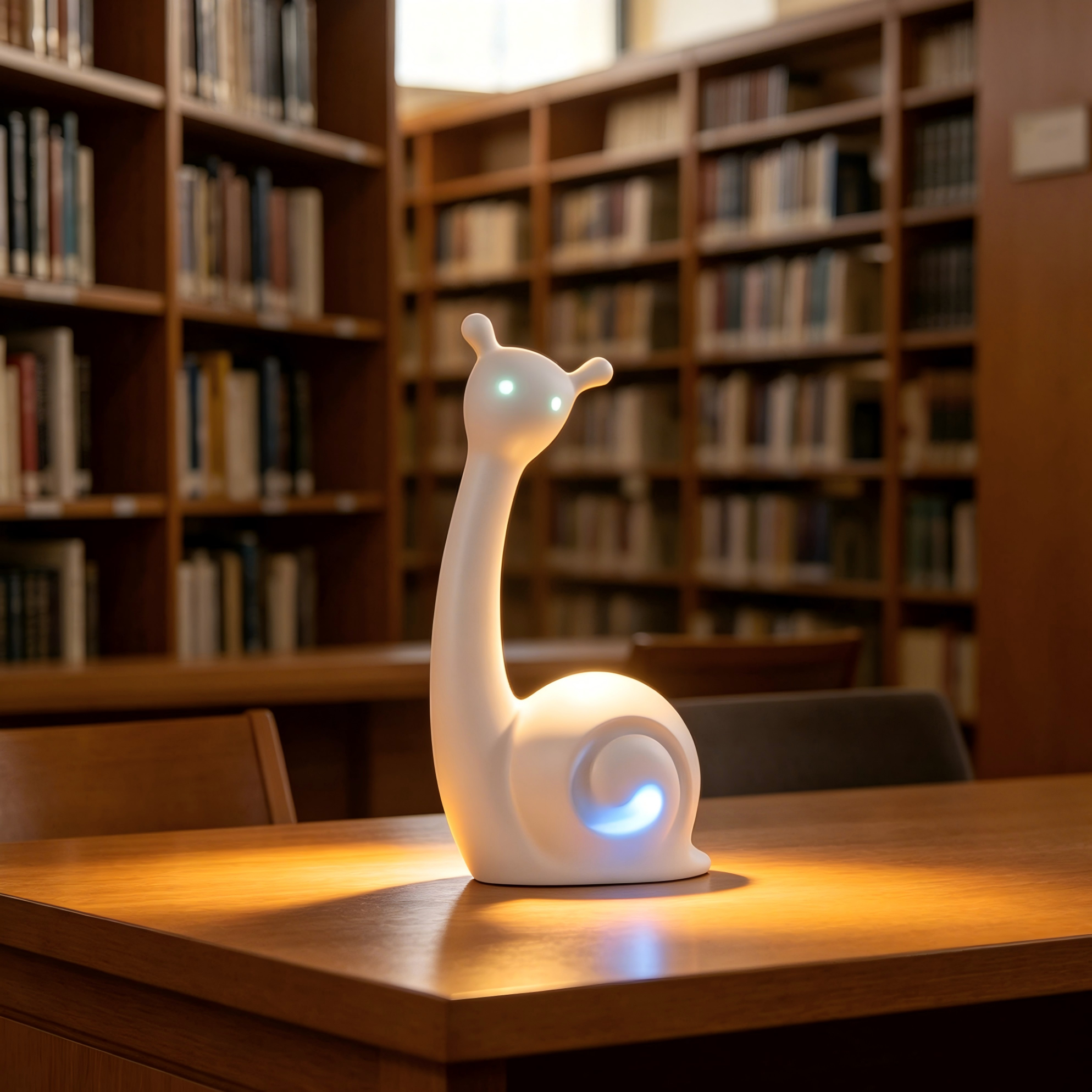 Creative Nordic Snail Sculpture LED Table Lamp Ornament