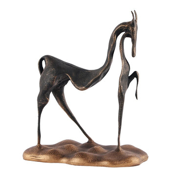 Decor Sculpture Abstract Horse Decorative Tabletop Sculpture