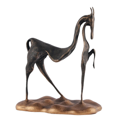 Decor Sculpture Abstract Horse Decorative Tabletop Sculpture