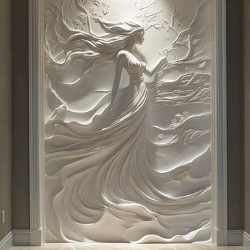 3D Fiberglass Wall Relief Sculpture-Wall Sculpture-OVERSCALE ART