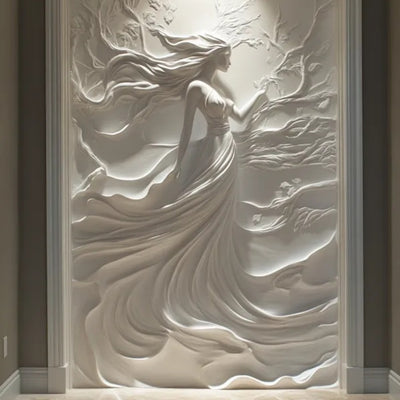 3D Fiberglass Wall Relief Sculpture-Wall Sculpture-OVERSCALE ART