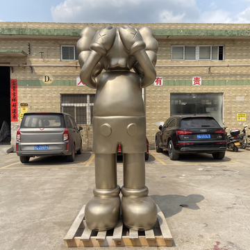Professional Modern Indoor Decoration Fiberglass Figure Sculpture