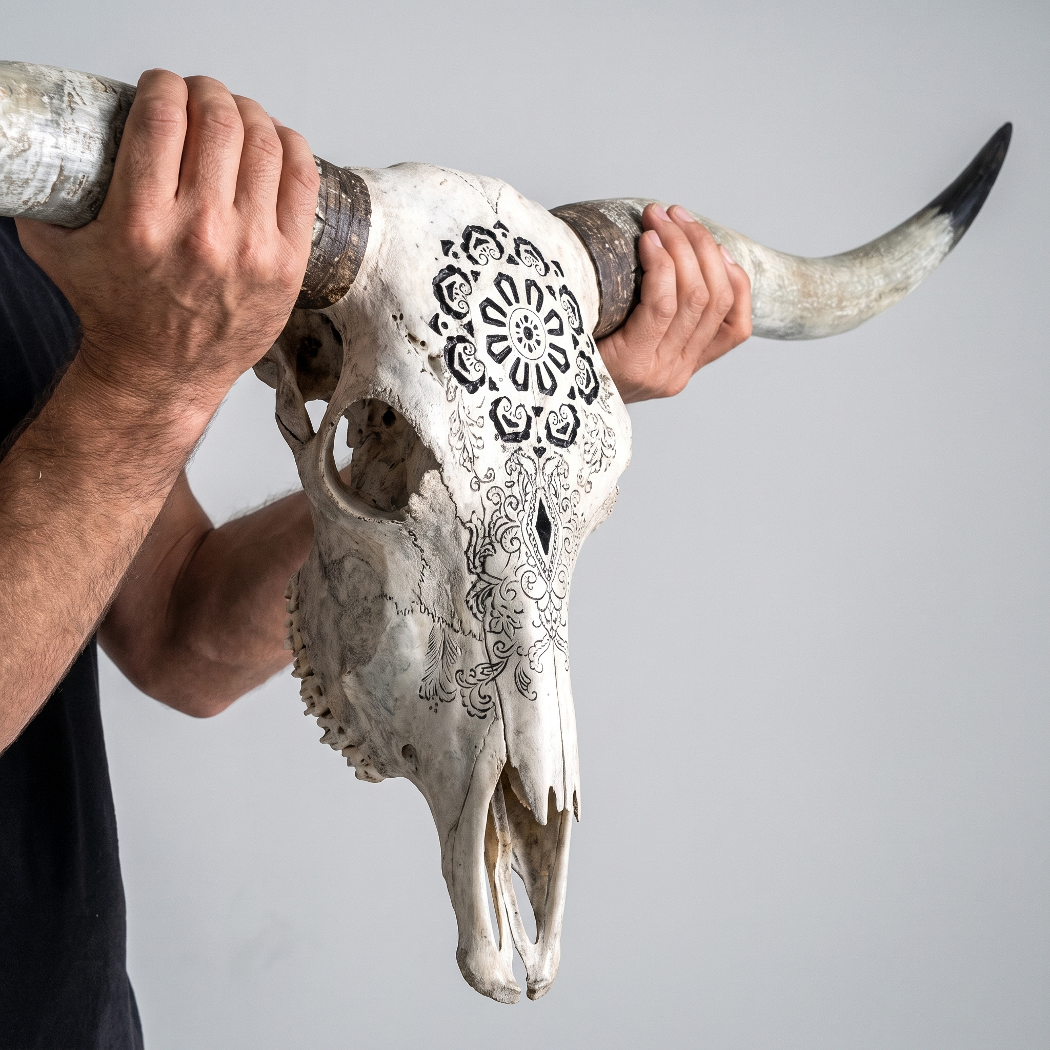 Longhorn Wall Decor Cow Skull Wall Decor Wall Sculpture