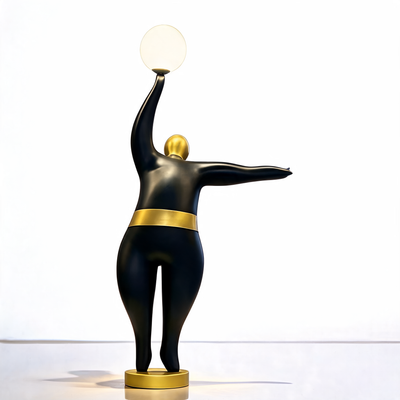 Modern Minimalist Creative Humanoid Sculpture Table Lamp