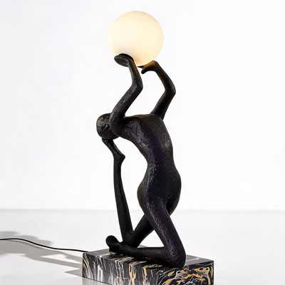Sculptural Resin Floor Lamps for SCULTORE Hotel Living