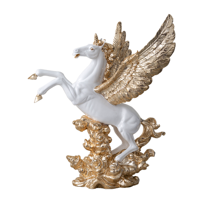 Home Decoration Resin Crafts Flying Horse Statue Sculpture