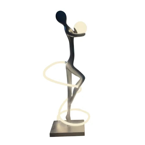 Hotel Minimalist Designer Resin Sculpture Floor Lamp
