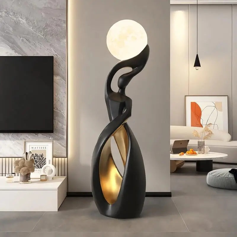 Luminous Fiberglass Sculpture Ornaments for Restaurant Display-OVERSCALE ART