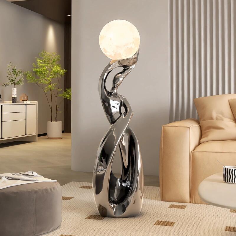 Luminous Fiberglass Sculpture Ornaments for Restaurant Display-OVERSCALE ART