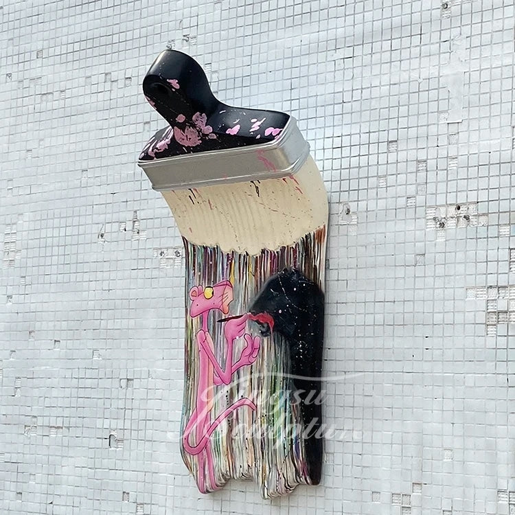 Modern Abstract Animal Style Art Fiberglass Resin Hand Sculpture