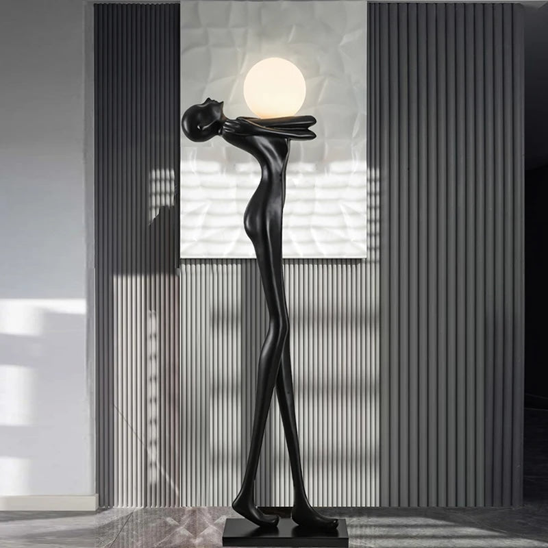 Modern Minimalist LED Standing Light Sculptural Floor Lamp