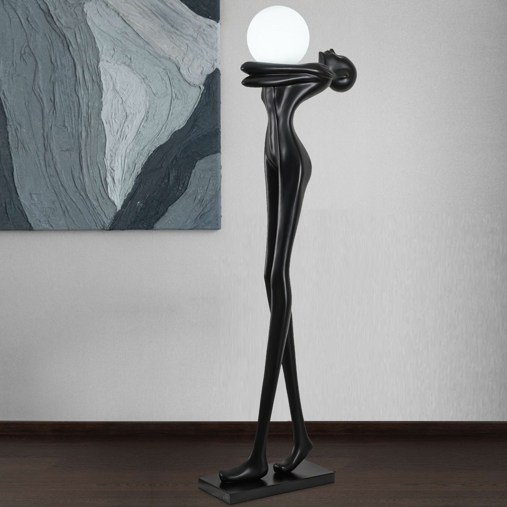 Modern Minimalist LED Standing Light Sculptural Floor Lamp