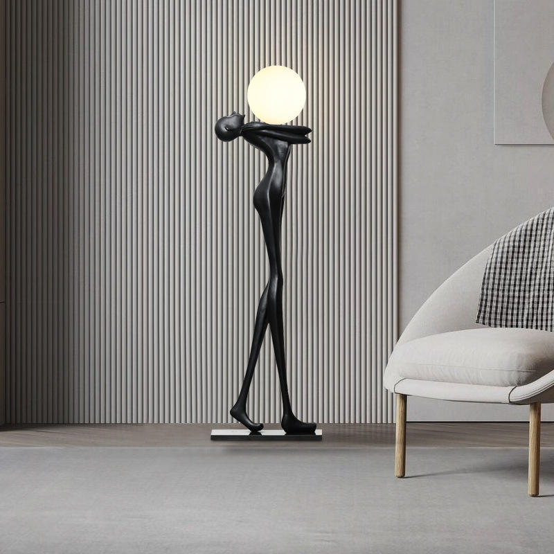 Modern Minimalist LED Standing Light Sculptural Floor Lamp