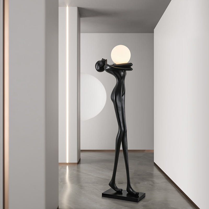 Modern Minimalist LED Standing Light Sculptural Floor Lamp