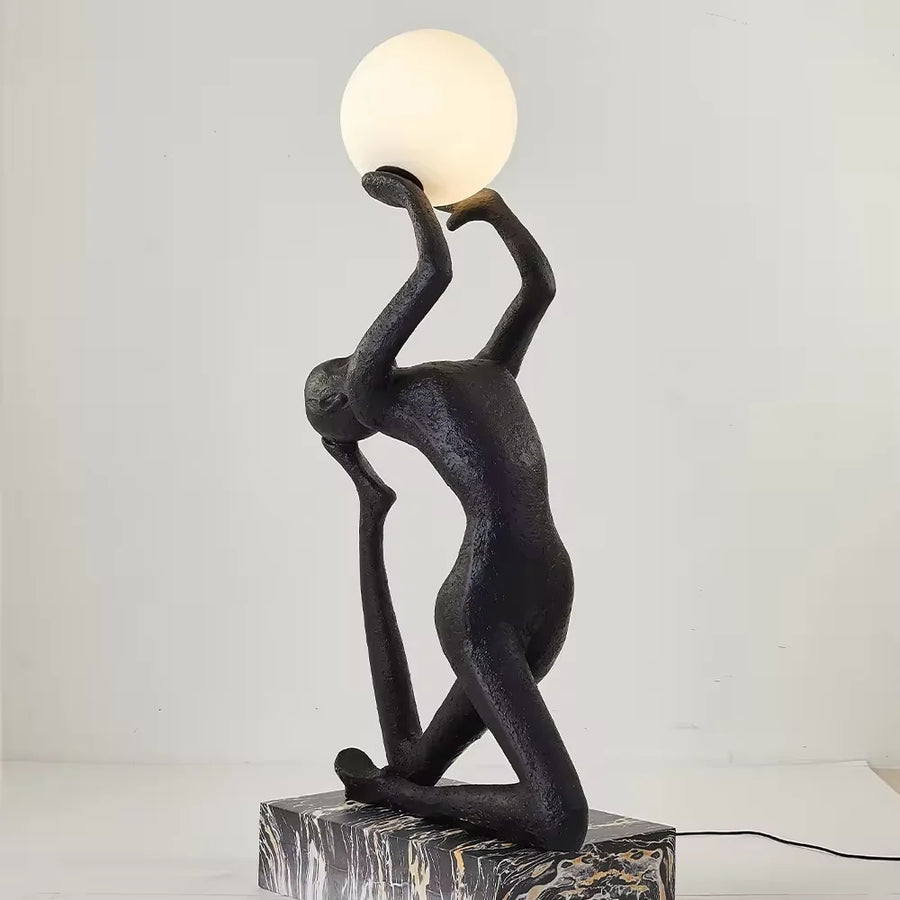 Sculptural Resin Floor Lamps for SCULTORE Hotel Living