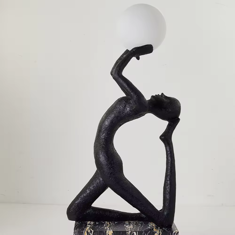 Sculptural Resin Floor Lamps for SCULTORE Hotel Living