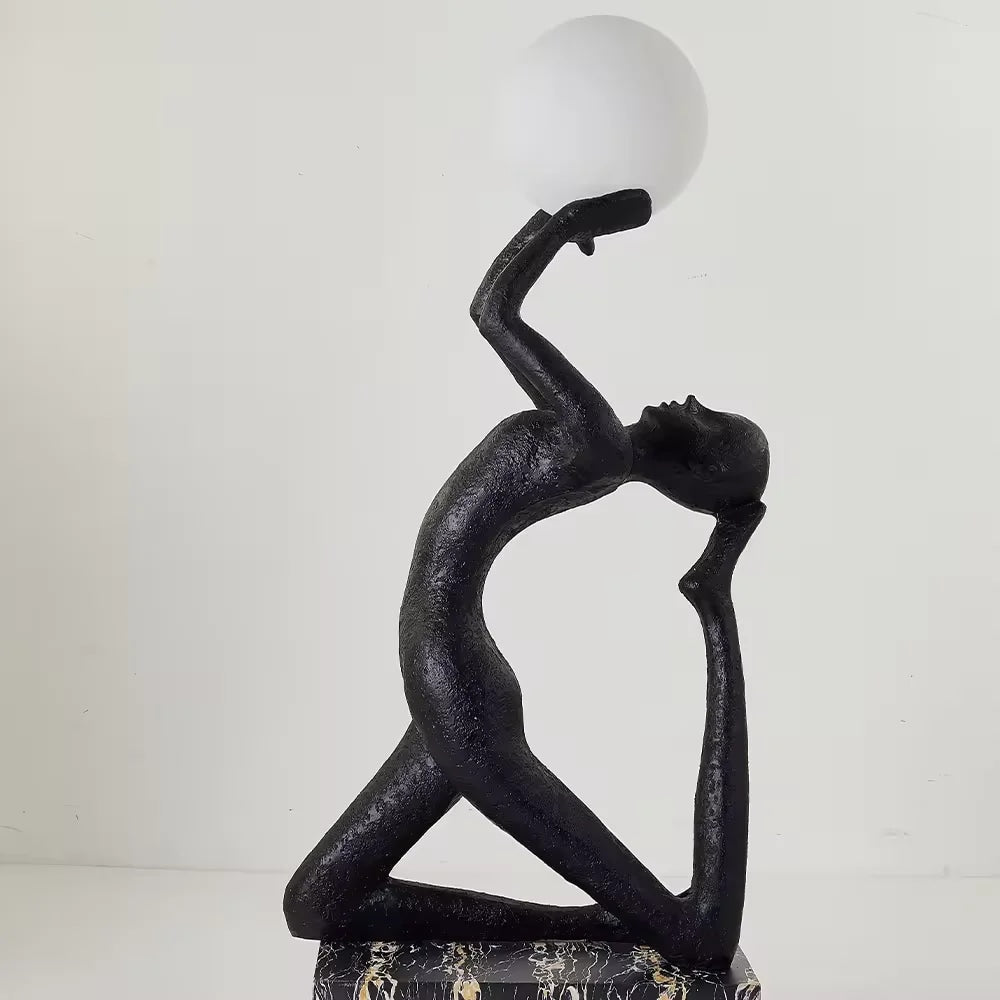 Sculptural Resin Floor Lamps for SCULTORE Hotel Living