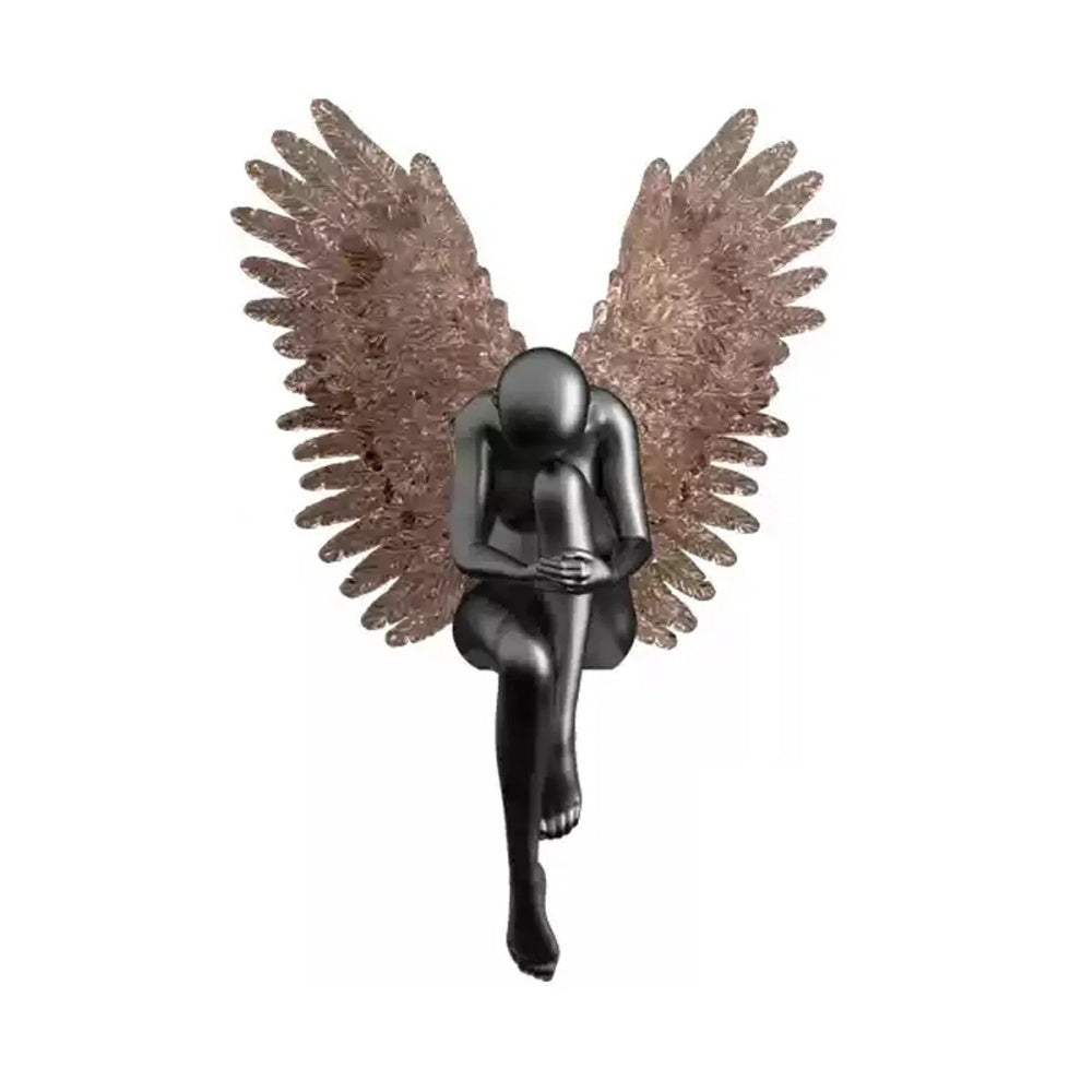 Translucent Wing Angel Decorative Ornament Figure Sculpture-OVERSCALE ART