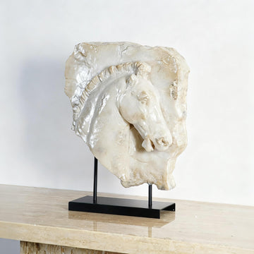 Wabi Sabi Horse Head Desktop Sculpture