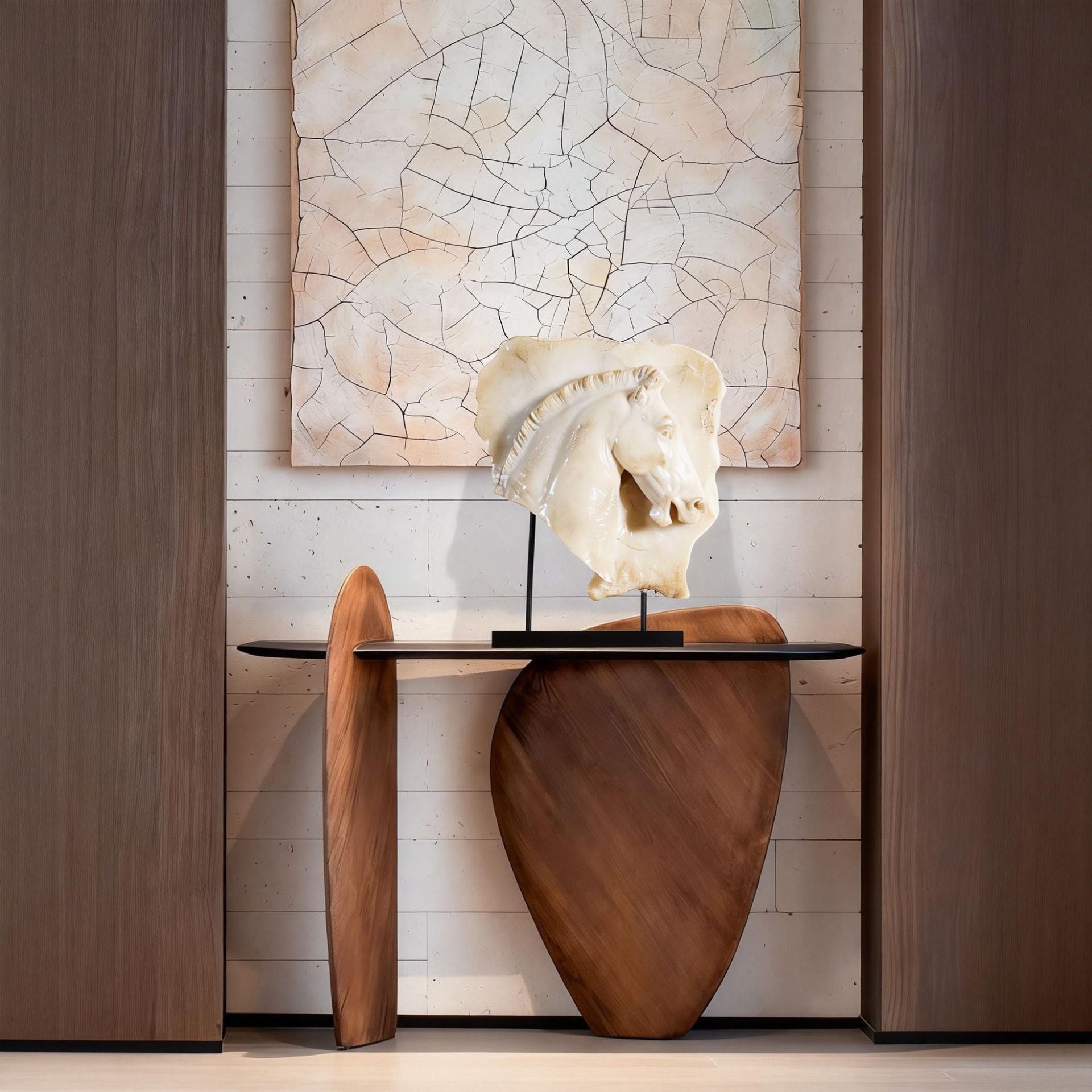 Wabi Sabi Horse Head Desktop Sculpture