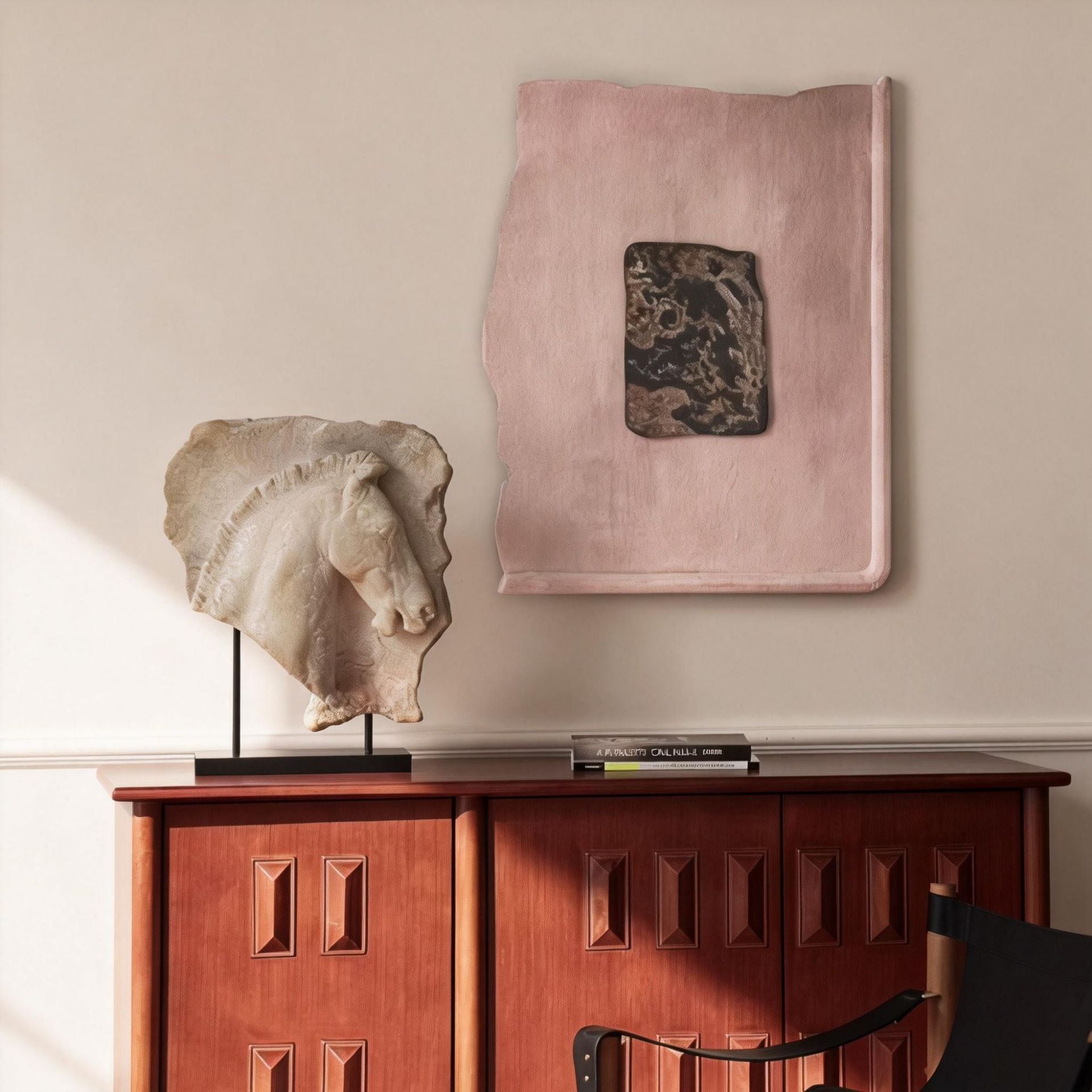 Wabi Sabi Horse Head Desktop Sculpture